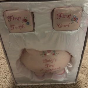 Baby girl firsts set